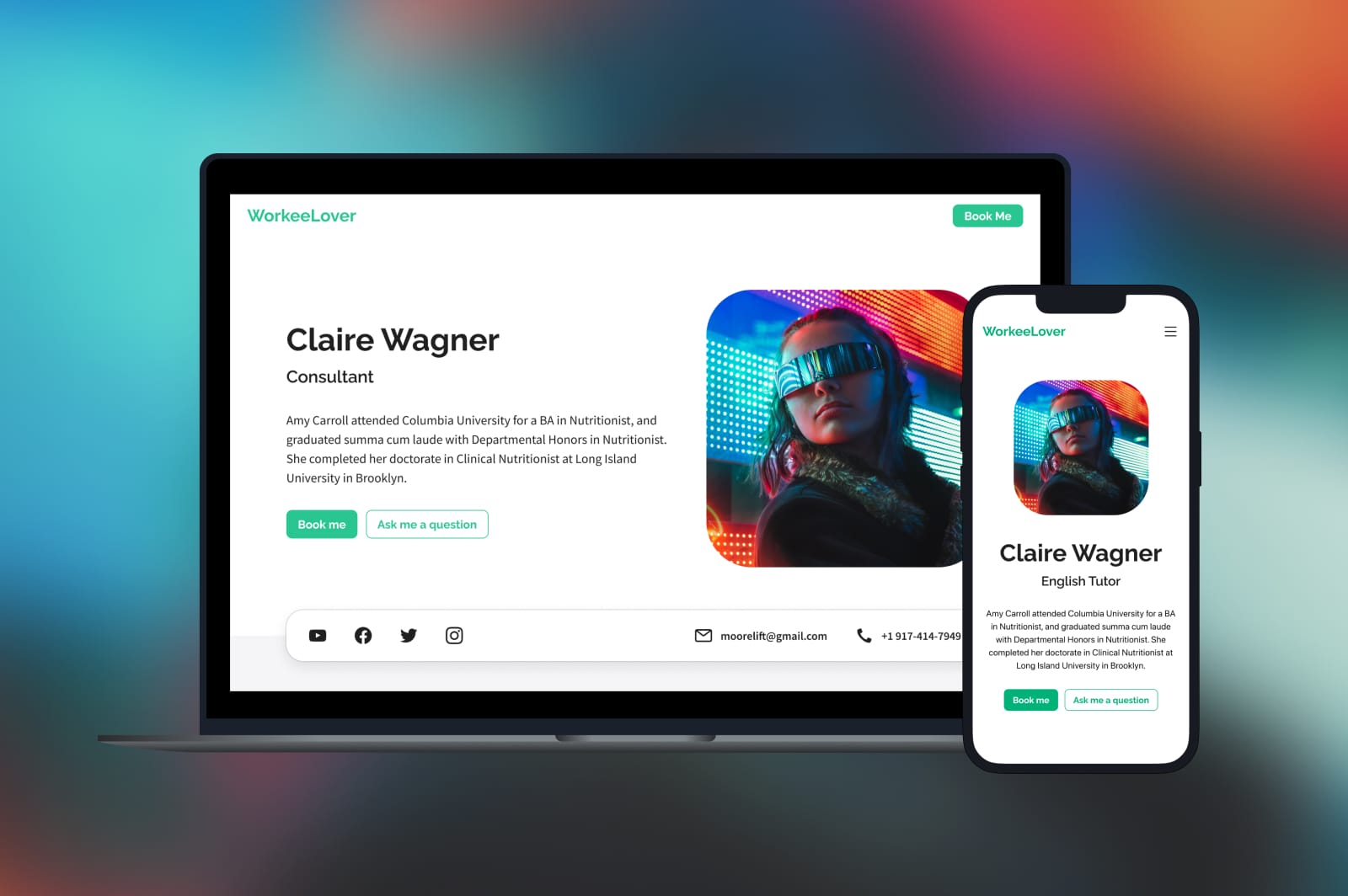 Personal Website Design